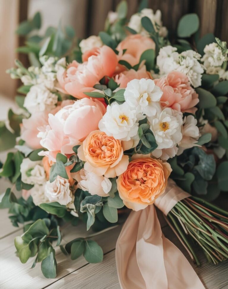 fleurs pastel mariage
